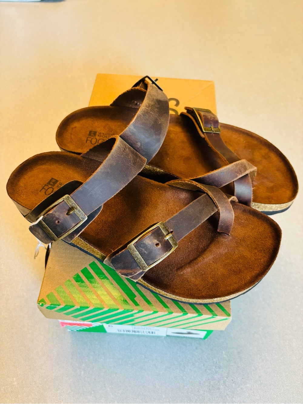 White Mountain Sandals